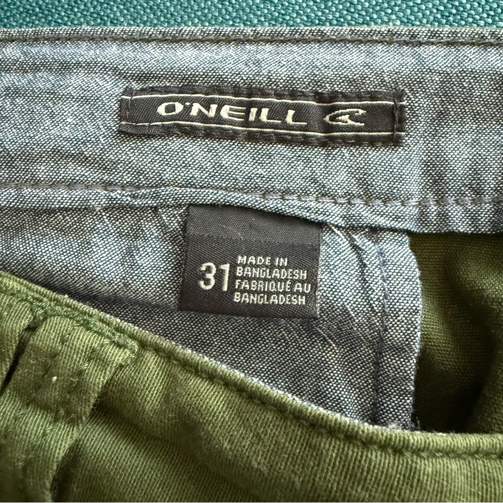 O’Neill Men’s Olive Green Chino Pants - Size 31 - Picture 4 of 6
